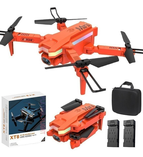 Mini Dron Profesional 4k Para Niños+2 Baterías