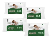 Comprar Combo X4 Almohadas 70x50 Microfibra Suave Confort Calidad