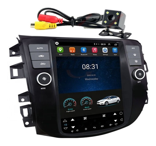 Estereo Nissan Np300 Automatica Frontier Gps 16-23  Camara 