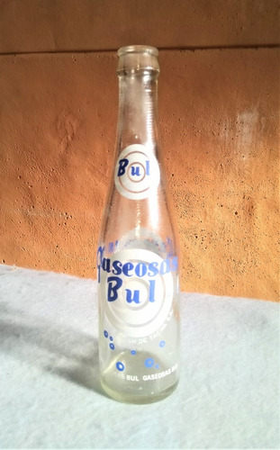 Antigua Botella Gaseosas Bul Década 1980´s (c85)