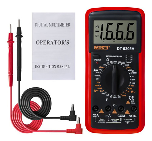 (r) Multímetro Digital Electrical Ncv Test Meter Professiona