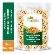 Comprar Castanha De Caju W1 Inteira Torrada Sem Sal - 1kg Safra Nova