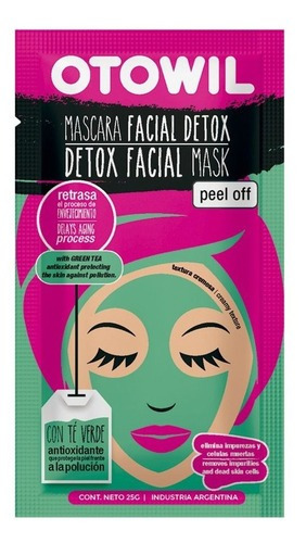 Mascarilla facial para piel Otowil Facial y 0mL