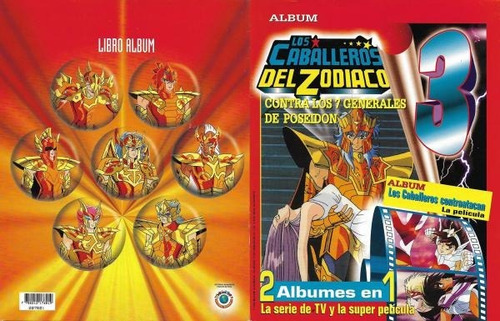 Album Caballeros Zodiaco 2 , 3 Y Pelicula  En Digital