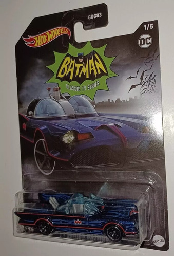 Hot Wheels Dc Comics Batman Tv Series Batmobile 1/5 2021