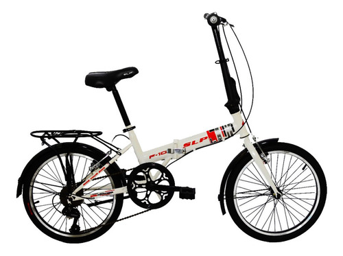 Bicicleta Plegable Slp Folding Rodado 20 7 Vel. Shimano