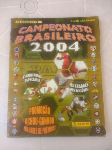 Album Campeonato Brasileiro De 2004 - Faltam 3 Figurinhas