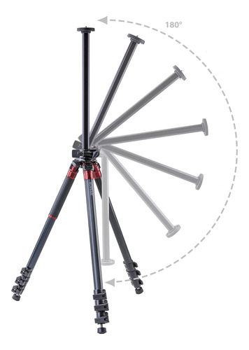 Orbit - Trípode De Aluminio De 4 Secciones, Paquete Con Ca. Color 4-Sec, Aluminio
