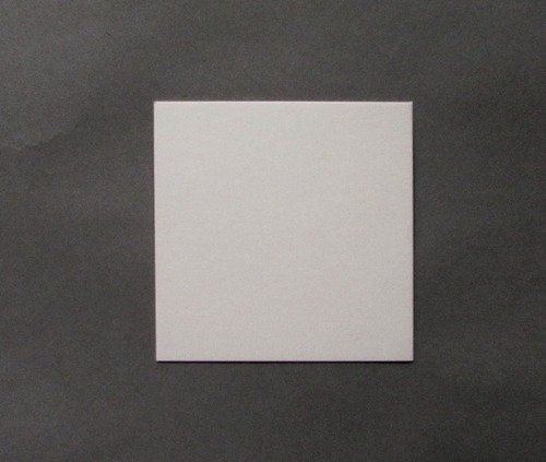 Imagen 1 de 1 de Base Cuadrada Plastificado Ppm Blanco Mate 9x9 Cm (x 100 U.) - Bauletto