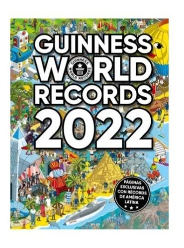 Libro Guinness World Records 2022 (ed. Latinoamérica)