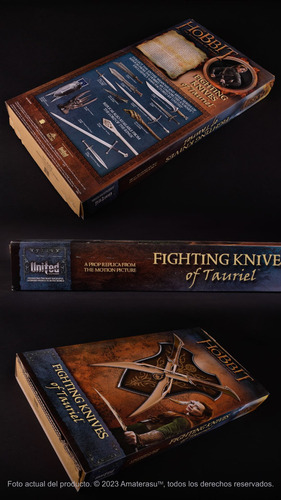 Daga Cuchillo Tauriel Señor De Los Anillos Hobbit Oficial