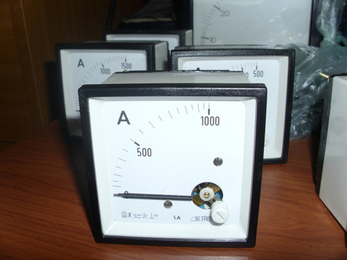 Reloj Amperimetro Panel 1000 Amperes Generador Amperios 1ka