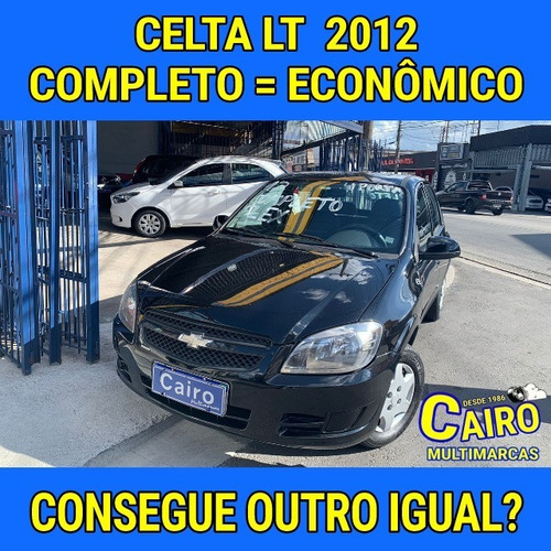 Imagem 1 de 9 de  Gm Celta Lt 2012 1.0 Flex Completo Ar Condicionado Baixa Km