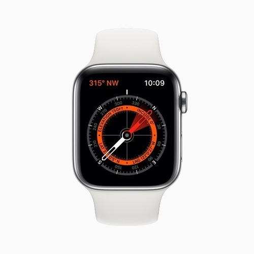 Imagen 4 de 4 de Apple Watch Series 5 40mm Celular + Gps Plata Mwwn2lz/a