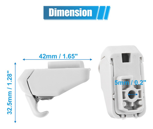 Gancho De Montagem Da Viseira Para Jeep Renegade 15-18 1.4 1