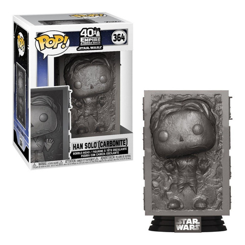 Funko Pop Star Wars Han Solo Carbonite 364 Original Nuevo