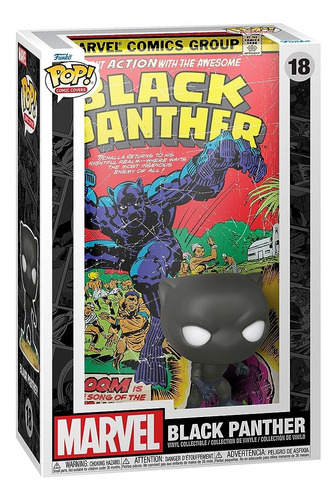 Funko Pop! Comic Covers #18 - Marvel - Black Panther