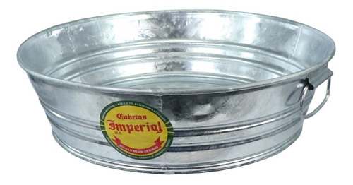 Bandeja Galvanizada No.2 Cubetas Monterrey 10.96lts 16900030 Color Galvanizado