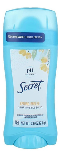 Desodorante en barra Secret Ph Balanced Spring Breeze, 73 g