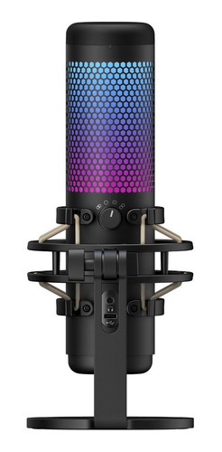 Imagen 2 de 6 de Micrófono Hyperx Quadcast S Microfono Rgb Para Pc, Ps4 Mac