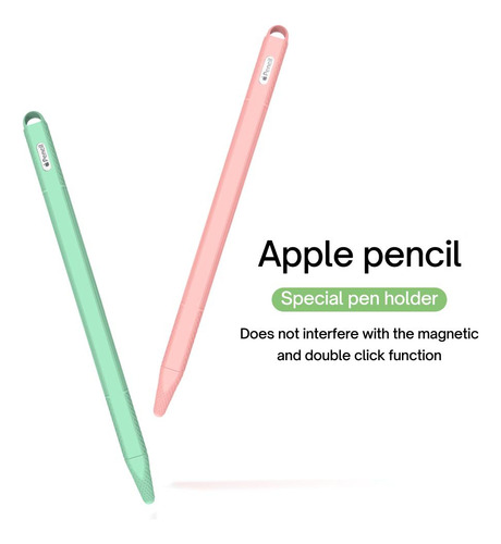 Estuche Para Lápices Apple Pencil 2nd Generation Soft Rosa