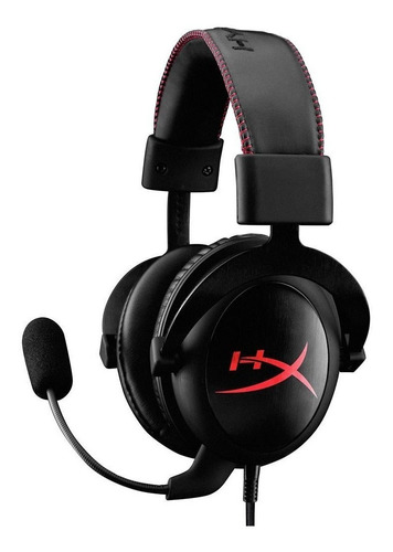 Auriculares gamer HyperX Cloud Core KHX-HSCC negro y rojo