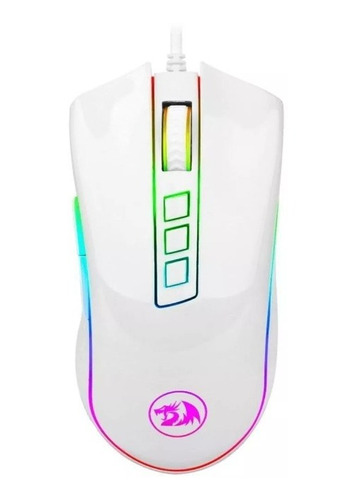 Mouse Gamer Redragon Cobra M711 Blanco