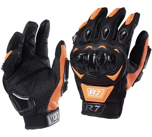 Guantes Para Motociclista R7-1 Racing Touch/limpiador Nja