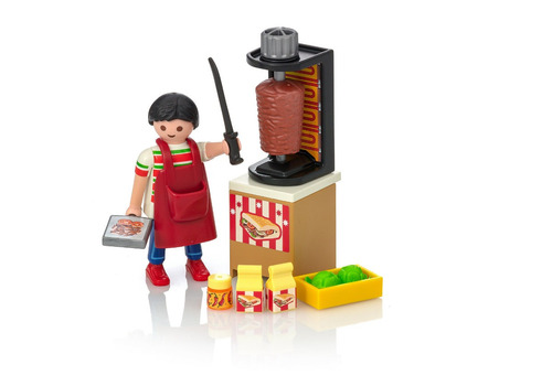 Playmobil Special Plus 9088 Vendedor De Kebab Original Intek