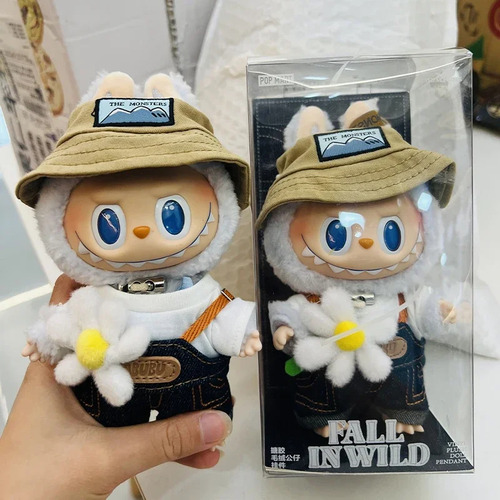 Labubu Colecc Fall In Wild Serie Lisa Same 17cm Premium 1:1