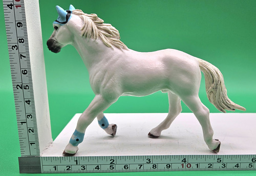 Yegua Caballo Vendas Juguete Niño Regalo Plástico Maqueta P