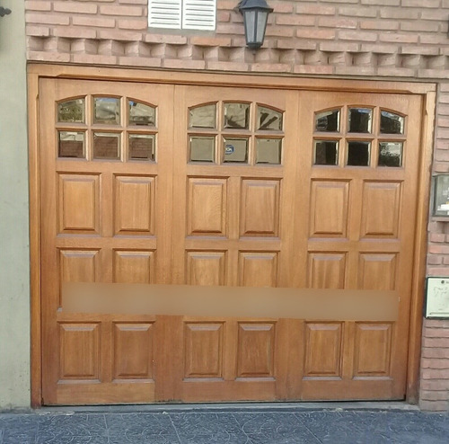 Porton Levadizo De Madera Cedro