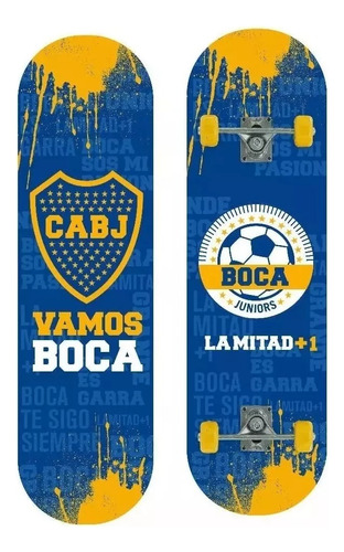 Patineta Skate Boca Juniors Campeon De America 7 Copas