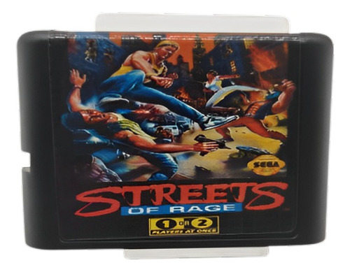 Mega Drive Jogo - Genesis - Streets Of Rage  Paralelo
