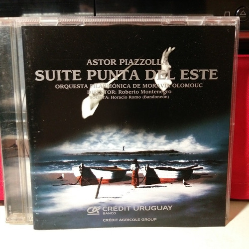 Astor Piazzolla Suite Punta Del Este Cd Ed Uruguaya Muy Raro