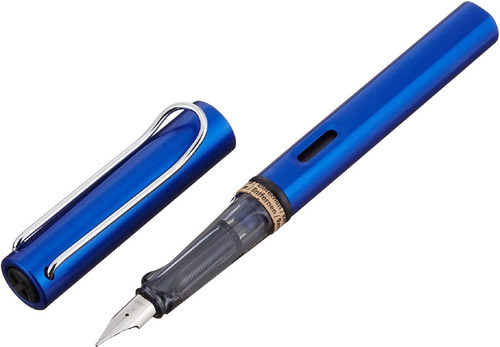 Lapicera Pluma Estilográfica Lamy Al-star Cuerpo Aluminio Color De La Tinta Tinta Azul Color Del Exterior Azul Marino