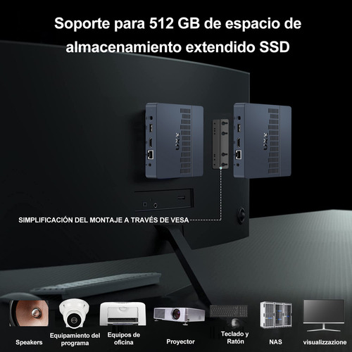 Mini Pc Uxx X20 Intel Apollo Lake Processor N3350 (Usado)