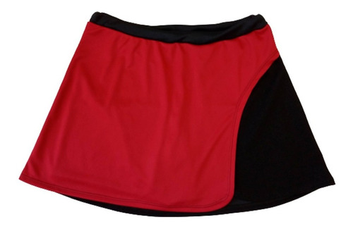 Short Pollera Deportiva Poliester Y Algodón Voley Tenis Gym