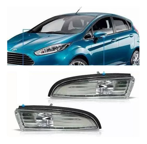 Faro Espejo Ford Fiesta Kinetic 2010 2011 2012 2013 Izquierd