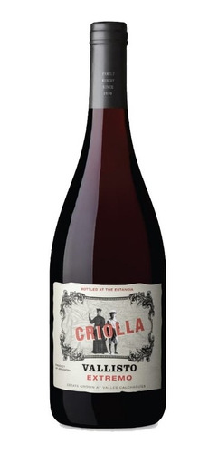 Vino Tinto Criolla . Vallisto Extremo  ( Catamarca )