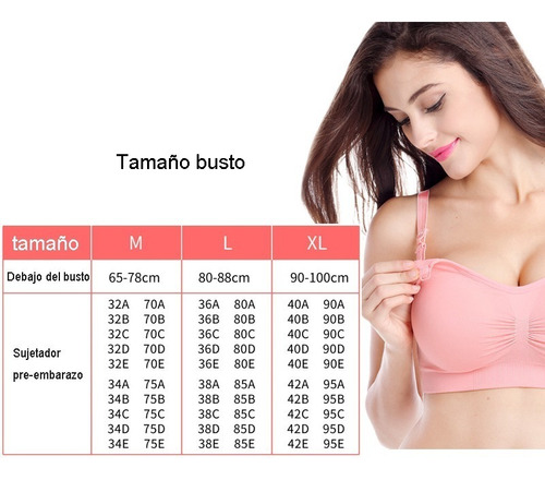 Imagen 4 de 9 de Sostenes De Maternidad Con 3 Extensores, 3 Unidades