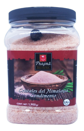 Sal Rosa Himalaya Pragna 1.9kg Cristales Himalayan Pink Salt