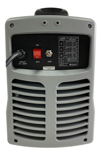 Imagen 3 de 7 de Inverter Mig Electrodo Tig + Rollo Alambre Neo Imet9160/220