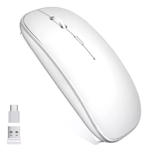 Mouse Inalámbrico Usb Y Mouse Inalámbrico Recargable Tipo C