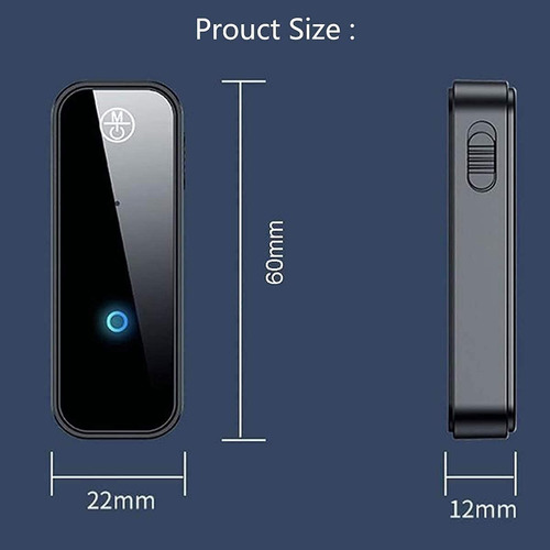 Transmisor/receptor Bluetooth 5.0 Lcd Para Pc, Tv, Bocina