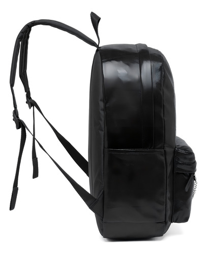 Mochila Cavalera Resistente Bolsa Faculdade Cor Preto Desenho Do Tecido Lisa
