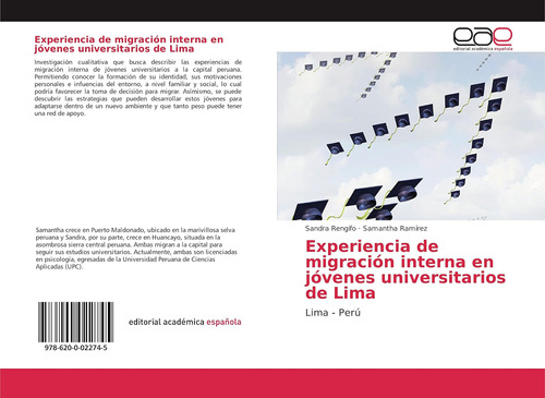 Libro:experiencia De Migración Interna En Jóvenes Universita