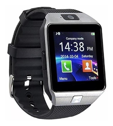 Smartwatch Bluetooth Con Celular Y Cámara Gadgets One Dz09
