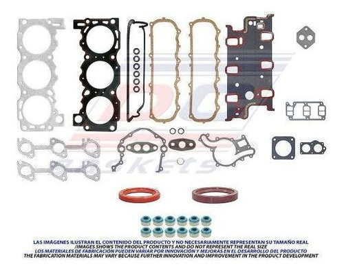 Juntas Motor Completo Para Ford Ranger V6 2.9 177 (86-92) Fs