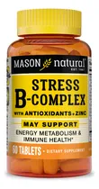 Comprar Stress B-complex With Antioxidants + Zinc Mason 60 Tabletas